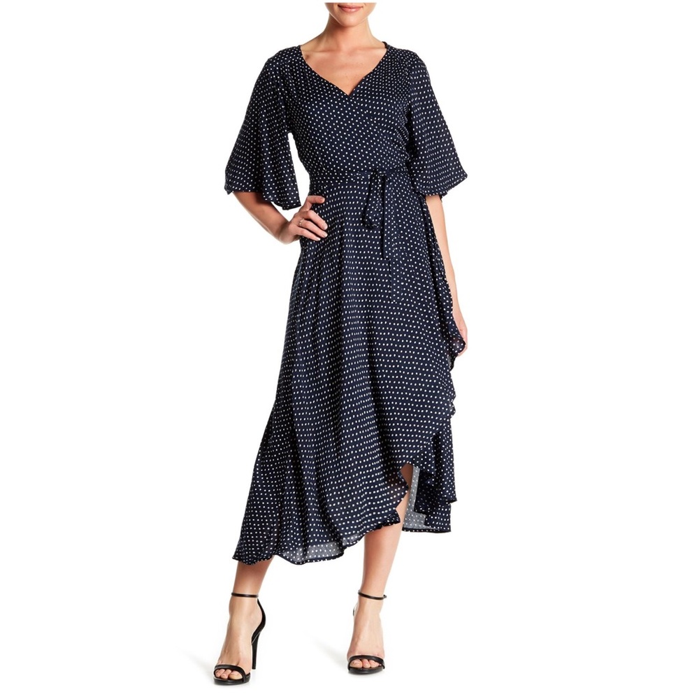 B Collection by Bobeau Orna Wrap Dress